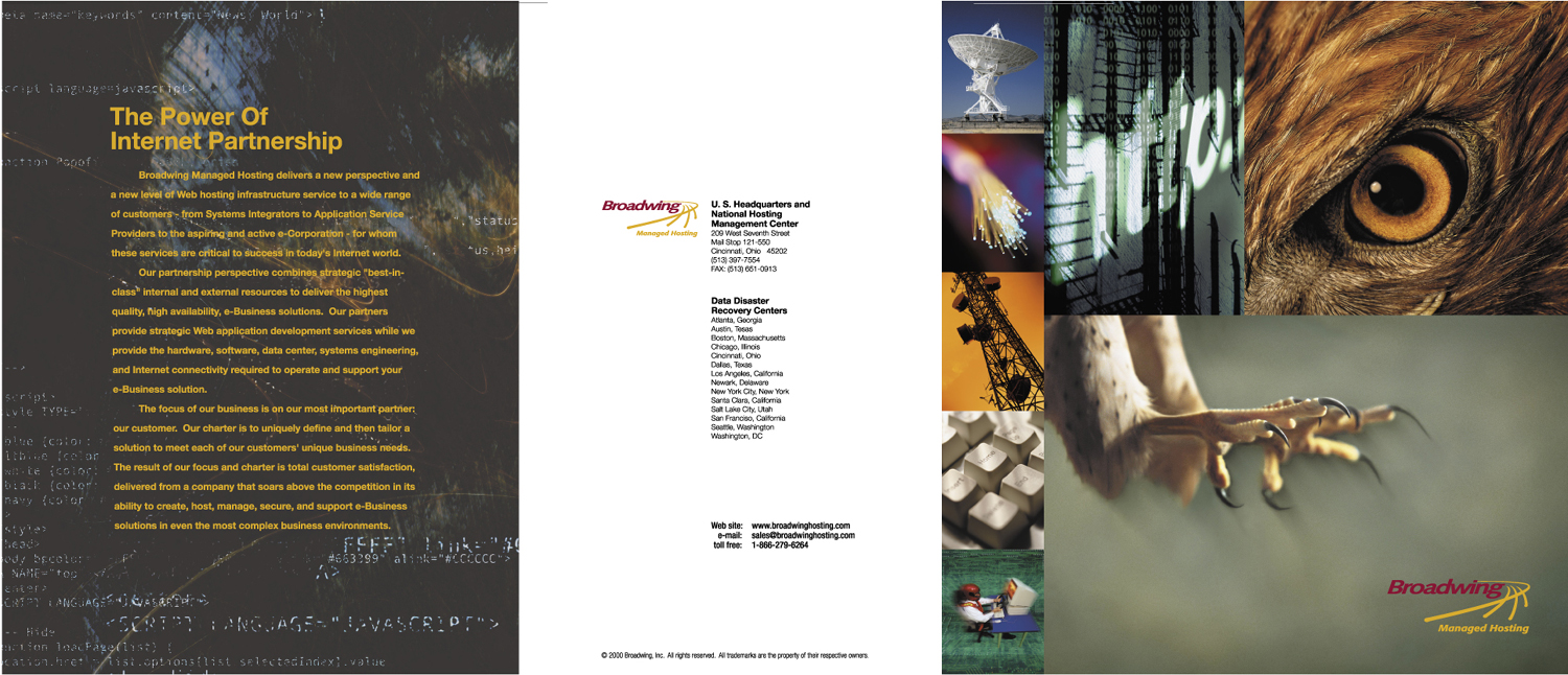 Broadwing Pocket Folder - Outside